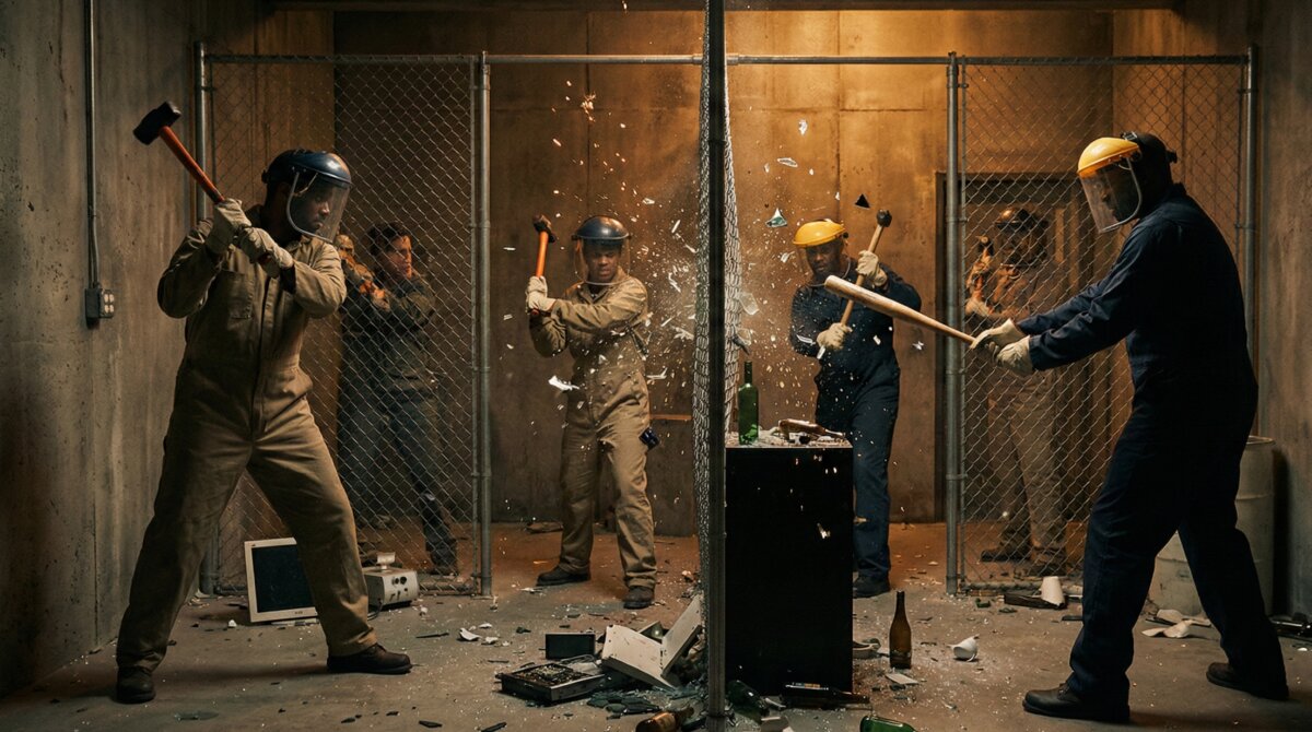 Blue Bear Entertainment - Rage Room Experience